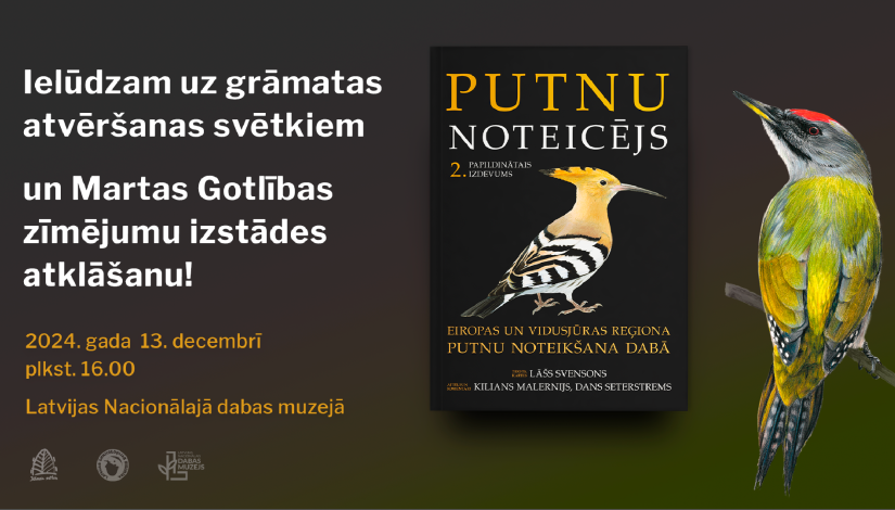 „Putnu noteicēja” 2. izdevuma atvēršanas svētki un Martas Gotlības personālizstādes atklāšana